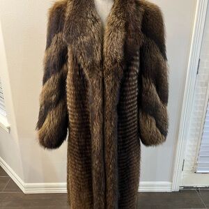 Luxurious Brown Fur Coat